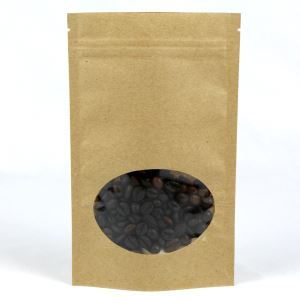 Málaí Páipéar Kraft Seasamh Le Fuinneog