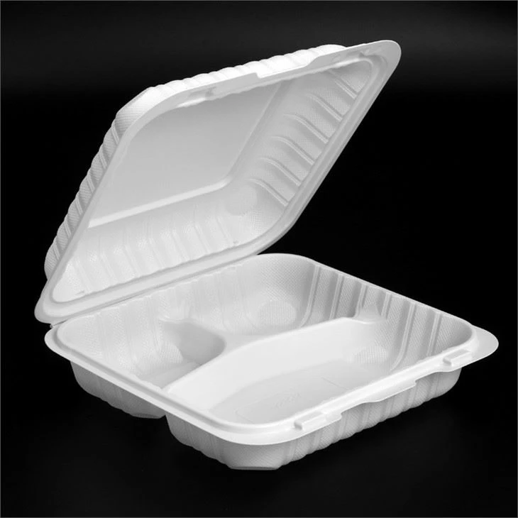 Clamshell In-bhithmhillte Tóg Away 8x8 Orlach Éicea-Chabhrach Tá Bosca Bia Inní Tóga ann