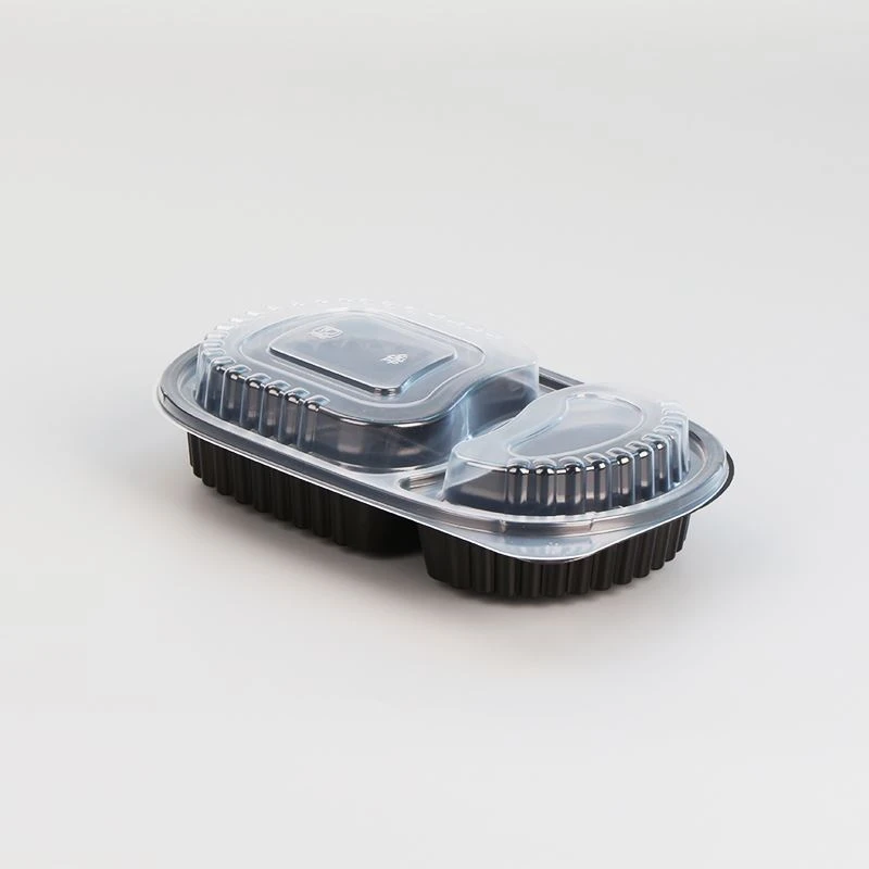 Coimeádán Bia In-bhithdhíghrádaithe 9x9x3 Microwavable 3 Rannán BPA saor in a...
