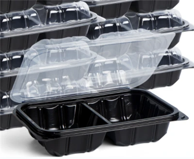2Compartments PP To Go Coimeádán Le haghaidh Bia